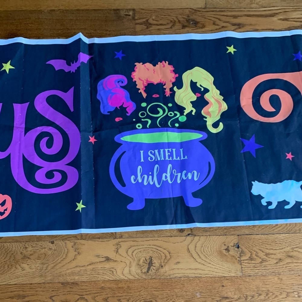 Hocus Pocus Neon Colors Yard‎ Banner
